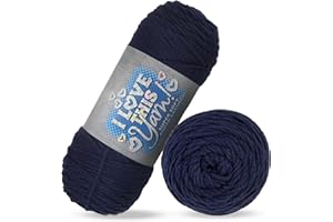 HOBBY LOBBY I Love This Yarn Medium – Soft Skein – 355 Yards of 100% Acrylic Yarn for Crocheting Blankets, Hats, & More – DIY Handcrafting Accessories