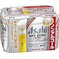 Asahi dry zero non-alcohol 350 ml × 6 cans