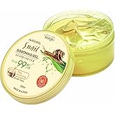 SOQU Natural Snail Soothing Gel – Korean Skincare for Glowing Skin, Hydrating and Soothing Gel for Face and Body, Made in Korea, 300ml / 10.56fl.oz