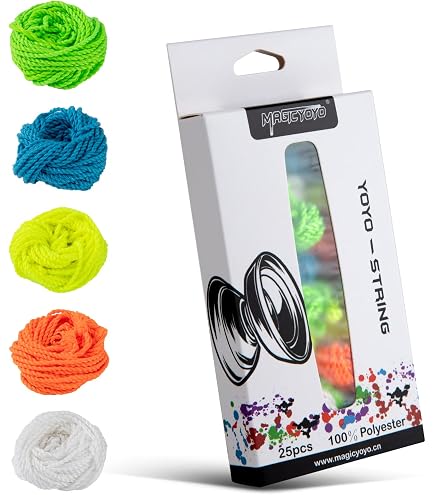 thumbnail image 2 of Snake Bite Yo-Yo Strings - Cotton - Normal T6 YoYo Strings - 100 Pack 2 of 12