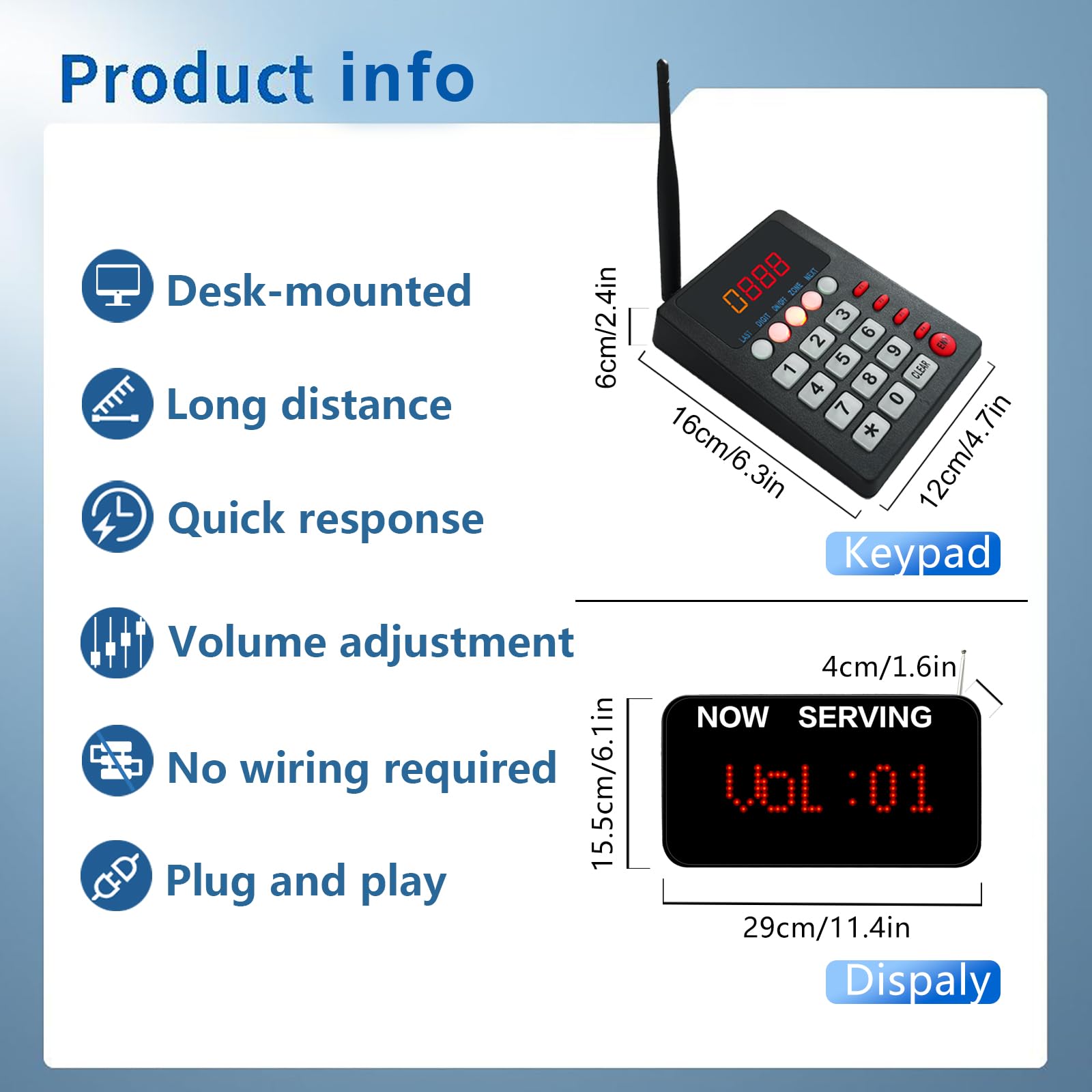 Mua KOQICALL Queue Calling System Queue Management System Take a Number ...