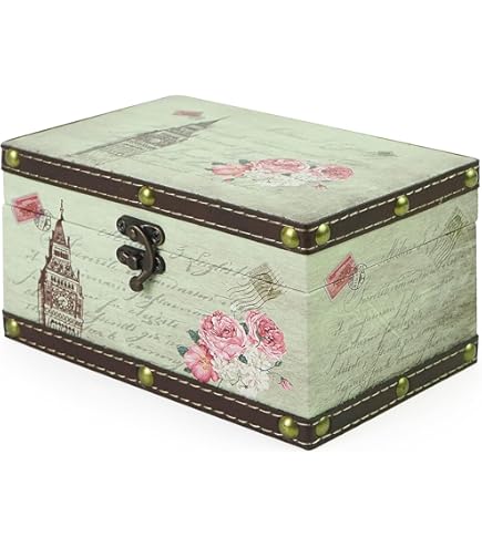 Amazon.com: DreamsEden Wooden Decorative Storage Box, Vintage Amazon.com: DreamsEden Wooden Decorative Storage Box, Vintage
