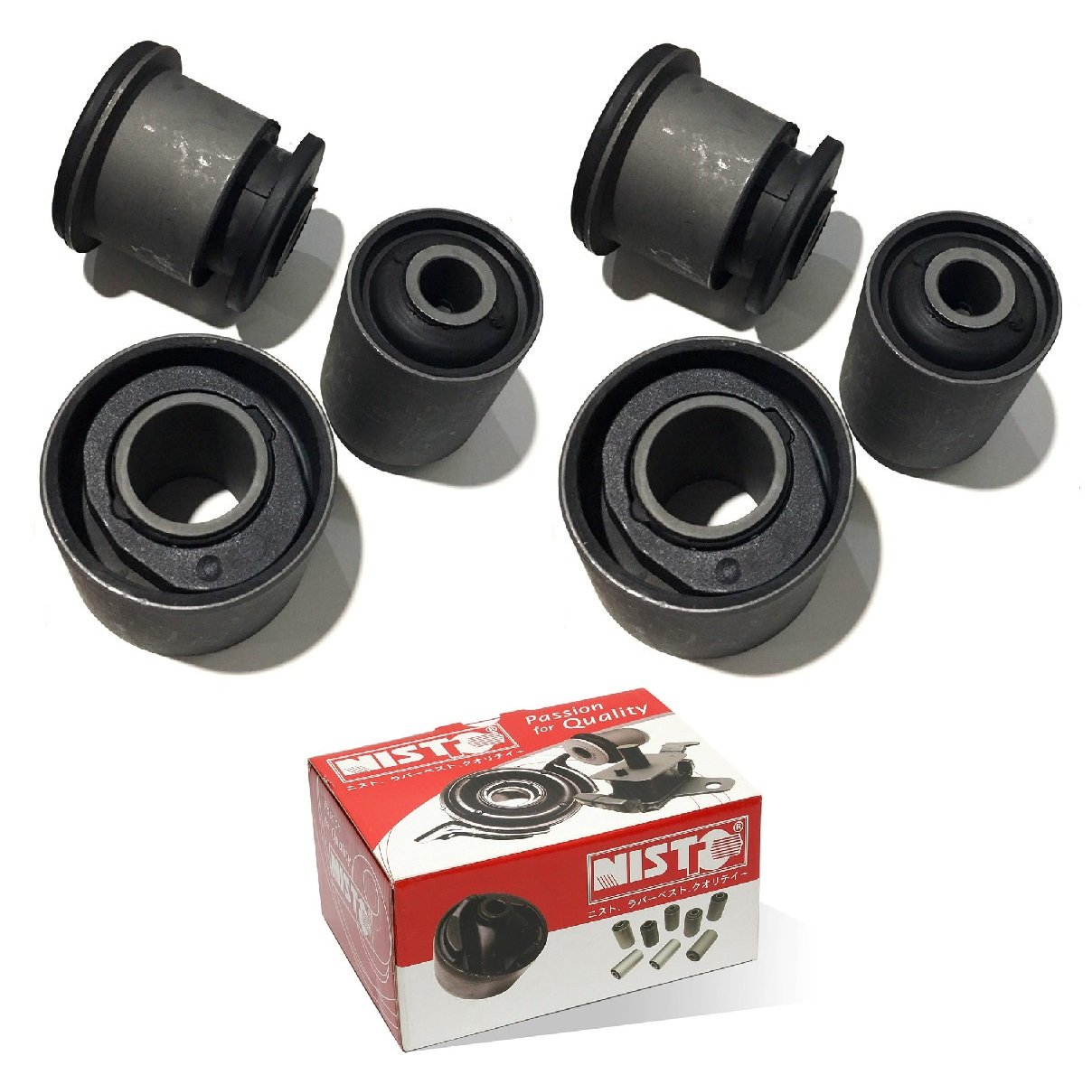 NISTO 6 Front Lower Control Arm Bushing Compatible With Suitable For