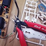 stedi 5.5 inch Model Nipper with Sharp Double-Edged Blades Red view 6