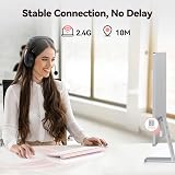 TECKNET Silent Wireless Mouse 3200 DPI 5 DPI Levels 10m USB Receiver view 5