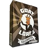 Goat Lords Celebrity Expansion-- Competitive Card Game, Best for Adults, Teens, and Kids, Ages 7 and Up. Awesome Party Game for Families, Fun Nights, etc! - Free e-Book - NOT A STAND ALONE GAME