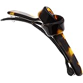 Camila Paris CP2801 French Hair Barrette Clip for Girls, Handmade, Tokyo, Metal-Free Closure Strong Hold Grip Hair Clips for Women, No Slip and Durable Styling Girls Hair Accessories, Made in France