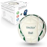 Vector Ball S Impact Color-Changing Neuro-Visual Reaction Ball | Random RGB Color on Impact, 3" Baseball Size, Lightweight 5.7oz, Waterproof TPE, Multi-Sport Cognitive Training