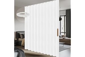 100% Blackout Room Divider Curtains - Total Privacy Curtain Panel, Thermal Insulated Noise Reduction Curtains for Bedroom Win