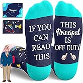 HAPPYPOP Principal Teacher Appreciation Gifts Ideas - Vice Assistant Principal Teacher Socks