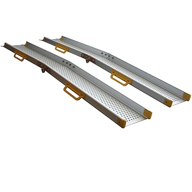 Alurampe Rollstuhl Aluminium Rampe Klappbar Rollstuhlrampe Klapprampe 1,8m Alu
