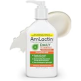 AmLactin Daily Vitamin C Lotion – Brightening Body Lotion for Dry Skin - No-Scrub Exfoliator and Moisturizer with 7% Lactic Acid AHA and Vitamin C, 7.9 oz (Packaging May Vary)