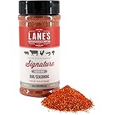 Lane's Signature BBQ Seasoning Rub, All-Natural BBQ Seasonings and Rubs, Perfect for Beef, Meat, Chicken & Pork Rub Seasoning, Made in USA, 12.2 Oz