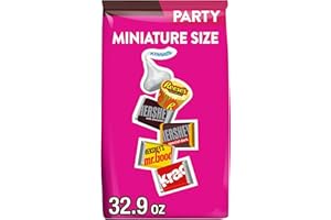 HERSHEY'S and REESE'S Miniatures Assorted Chocolate Candy Party Pack, 32.9 oz