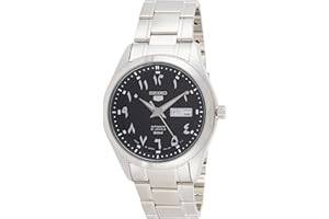 SEIKO 5 Automatic Black Arabic Dial Men's Watch SNKP21J1