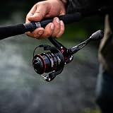 Abu Garcia Cardinal X Spinning Reel 4000 Size Black Red Freshwater view 2