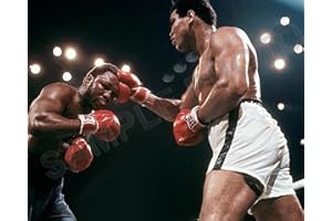 SPORTSPHOTOSUSA Muhammad ALI (Cassius Clay) vs Joe Frazier Thrilla in Manilla 8X10 Boxing Photo