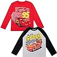 Disney Toy Story Cars Lion King Guard Mickey Mouse 2 Pack Cosplay Long Sleeve T-Shirts Toddler to Little Kid