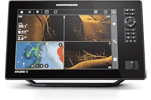 Humminbird XPLORE Series GPS Fish Finder MEGA Side Imaging+ & HD Touchscreen Display