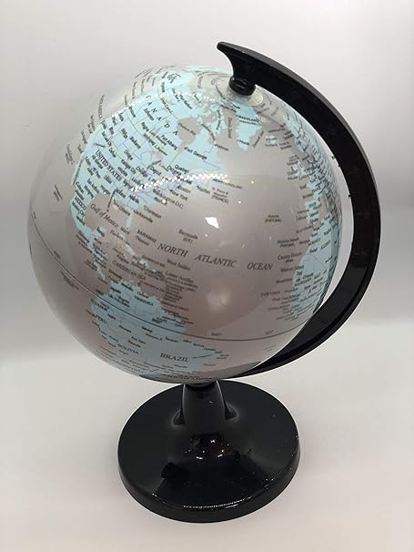 Amazon Pikaco 運気アップ 地球儀 英語 学習 軽量子供へのプレゼントに おしゃれなインテリアとして最適 球体直径14cm 地球儀 文房具 オフィス用品