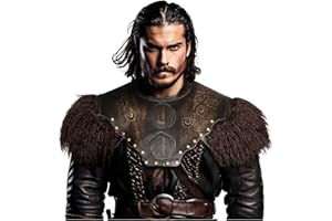 Joukavor Viking Chest Armor Leather Breastplate Armor Men Women Medieval Accessory