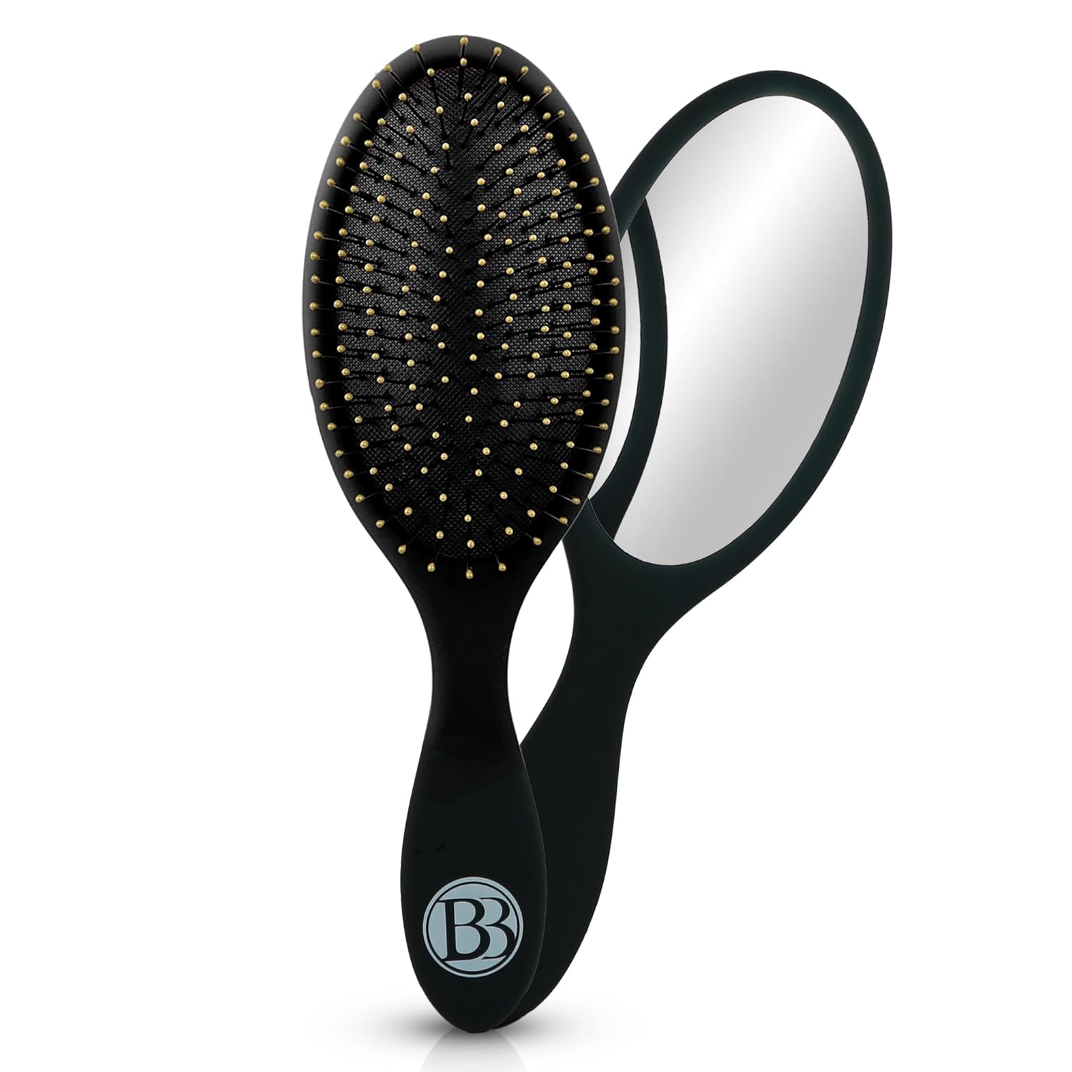 Hair Brush with Mirror by Beautify Beauties for All Hair