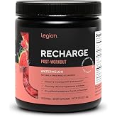 Legion Recharge Creatine Post Workout Recovery Powder, Watermelon | 5g creatine monohydrate, 2.5g myHMB, 500mg tart cherry per scoop, 30 servings, zero sugar, naturally sweetened