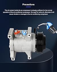 ECCPP A/C Compressor with Clutch 2011-2015 Fit for