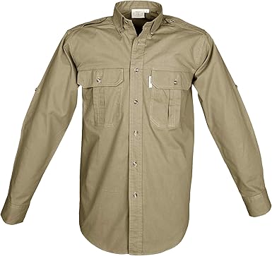 camisas safari hombre