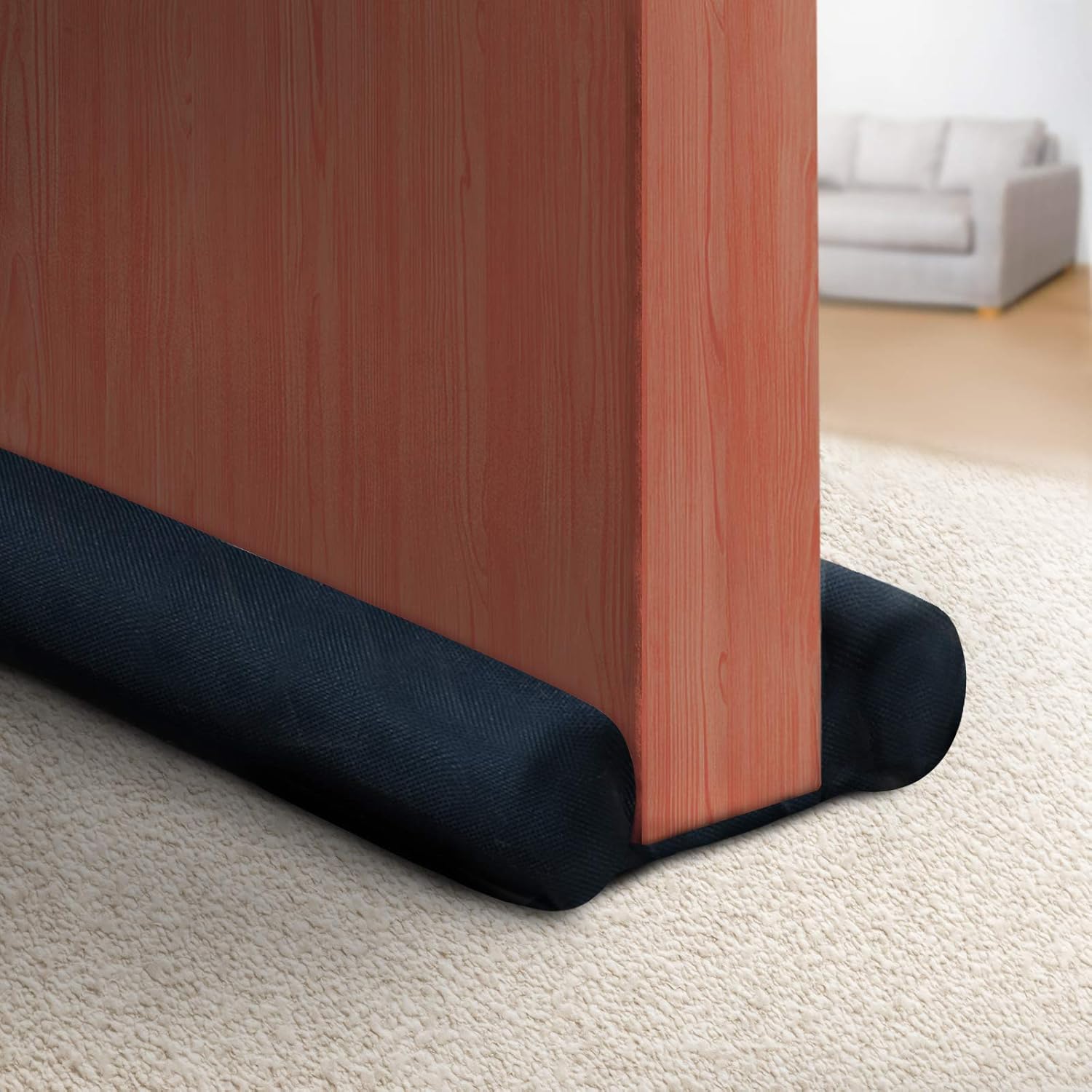 Draft Stoppers - Funyfa Door Draft Stopper, 2'' Width Door Weather Stripping, 32