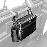 KEMIMOTO UTV Roll Cage Storage Bag, Dimensions 13" x 9", 1680D Seatback Bag | Compatible with Polaris Ranger/RZR/Pioneer/Talon/Defender/Teryx krx4/Mule, Replaces #0SH55-HL8-A00 (Only For 4 Door)