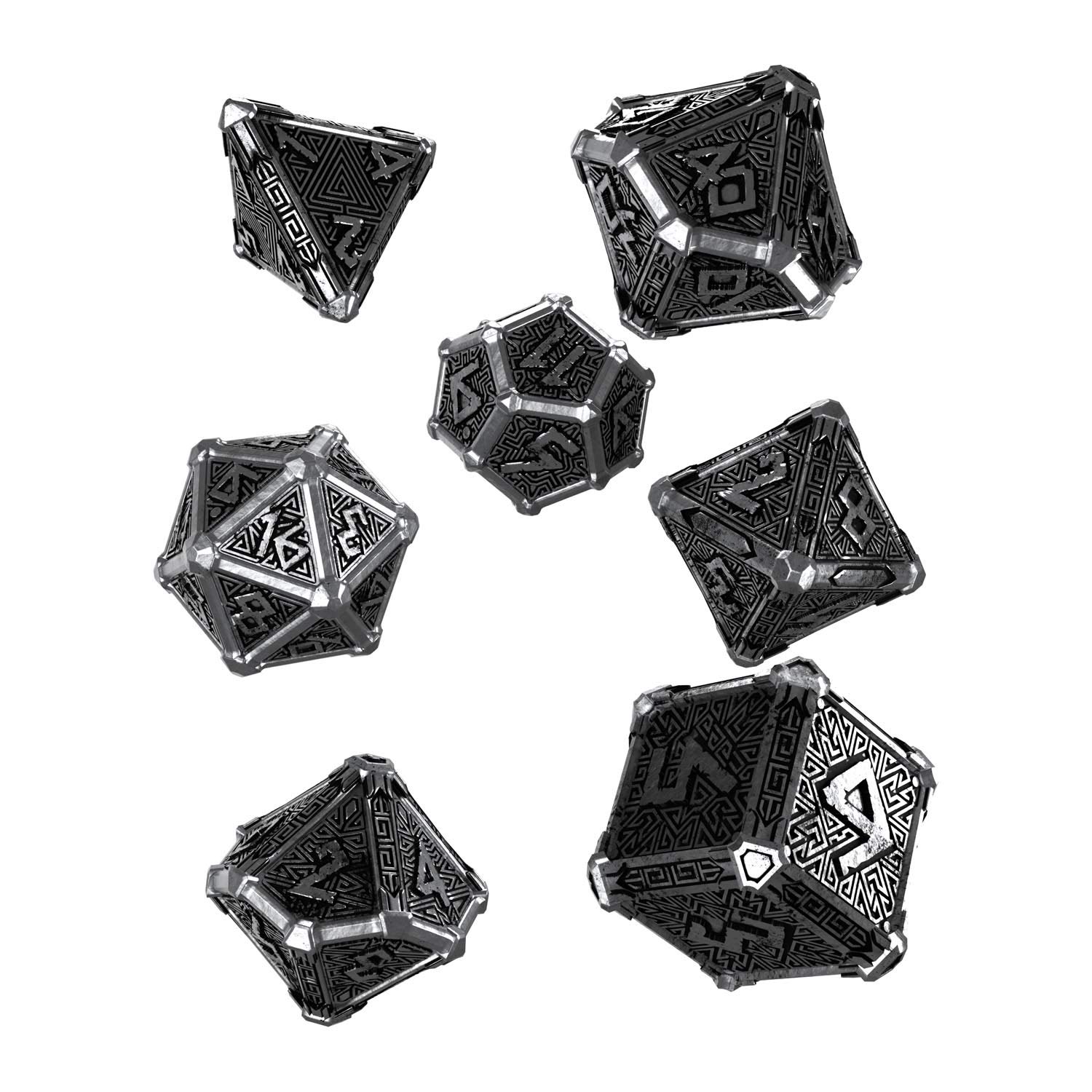 Metal Mythical Dice Set (7)