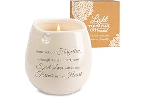 Pavilion Gift Company 19195 Heart - 100% Soy Wax Candle Scent 8 oz Tranquility Cream
