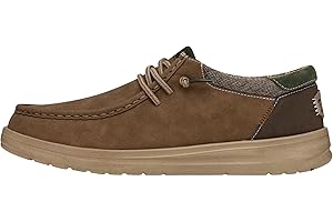 HEYDUDE Men's Paul | Men’s Shoes | Men's Lace Up Loafers | Comfortable & Light-Weight