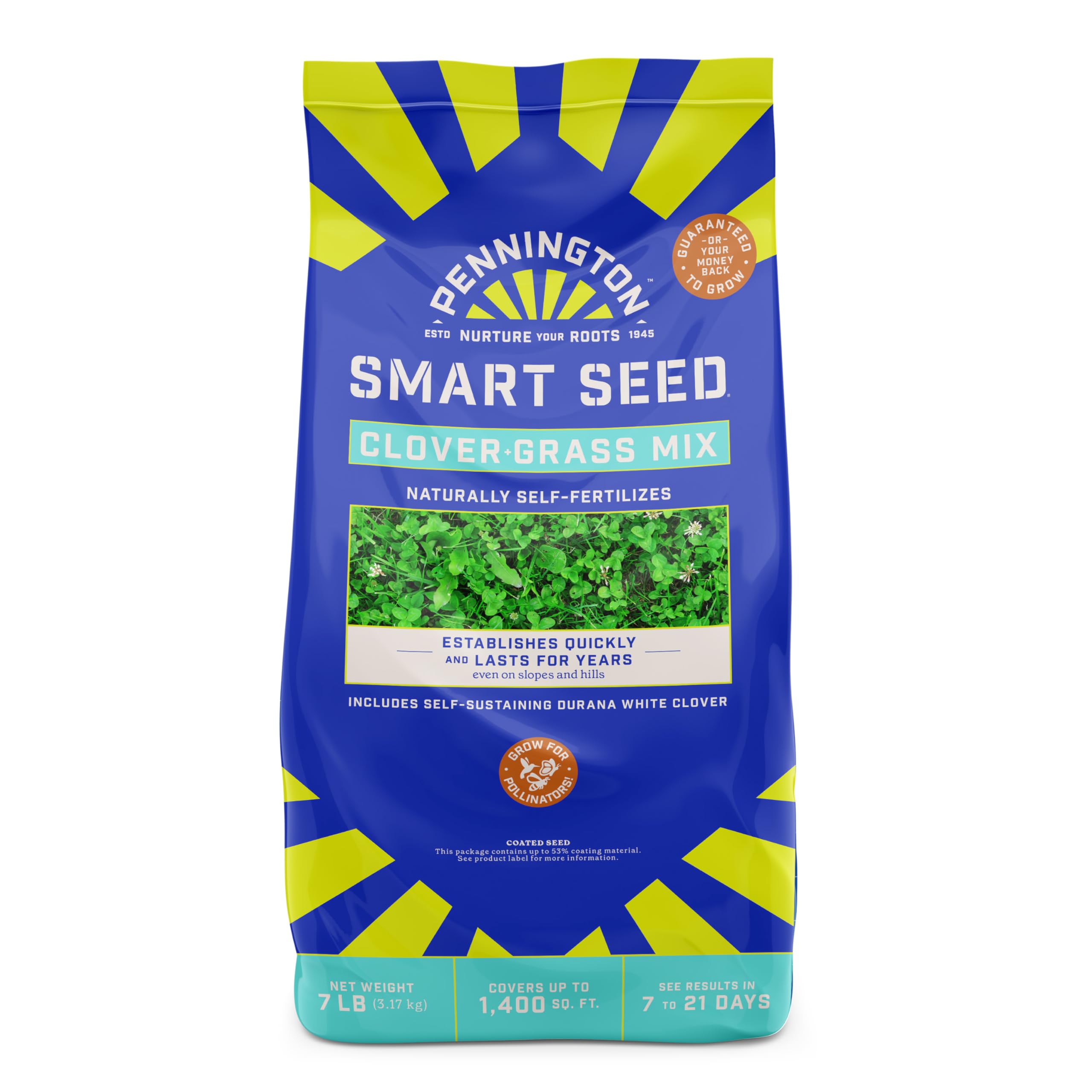 Photo 1 of Pennington Smart Seed Clover and Grass Mix 7 lb