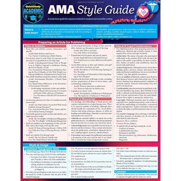 AMA Manual of Style: A Guide for Authors and Editors: JAMA