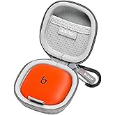RLSOCO Hard Case for Beats Powerbeats Fit Wireless Noise-Cancelling Workout Earbuds (Grey)
