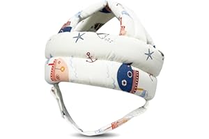 REFLYAWAY Baby Head Protector for Crawling Walking, Baby Helmet Adjustable No Bumps and Soft Cushion, Infant Safety Cap for Kid Learning to Walk