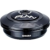 Funn Descend ZS49/28.6 Upper Headset, Zero Stack, Angular Contact Bearings | Precision machined 6061 alloy, anodized finish, 30g, pairs with any lower cup, MTB, BMX, road and gravel use