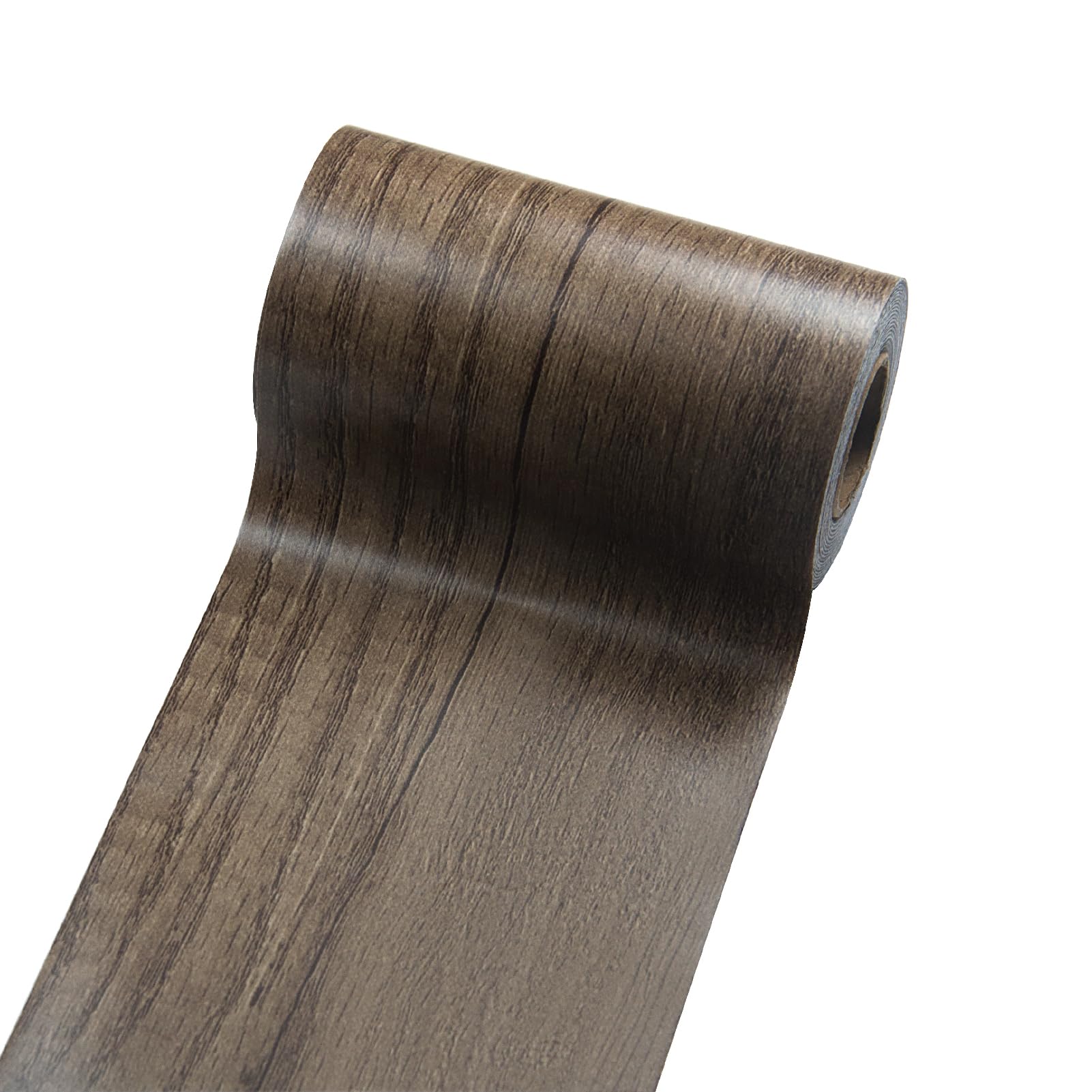 Photo 1 of Wood Repair Tape for Mirrors & Furniture - 4 in x 32 ft, Wallpaper Border Adhesive - Bathroom, Cabinets, Windows - 1 Roll (Light Coffee)
