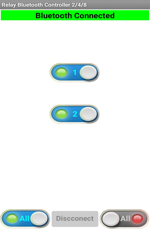 Relay Bluetooth Controller 2/4/8 - NO AD'S