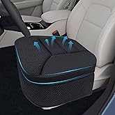 Car Booster Seat Cushion for Short Adult, Bottom Car Seat Cover, Driver’s Seat Protector Cushion Edge-Wrapping, Universal Fit for Most SUVs, Vans, Trucks, Car Seat Pad for All Seasons