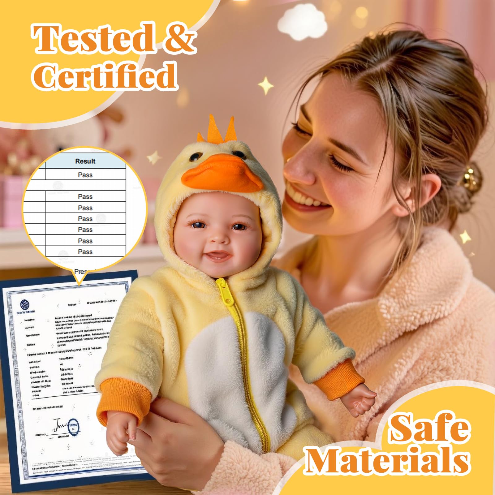 Lightweight Baby Doll Set – 15