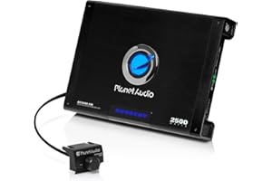 Planet Audio AC2500.1M 2500 Watts Max Power Class A/B Monoblock Power Amplifier