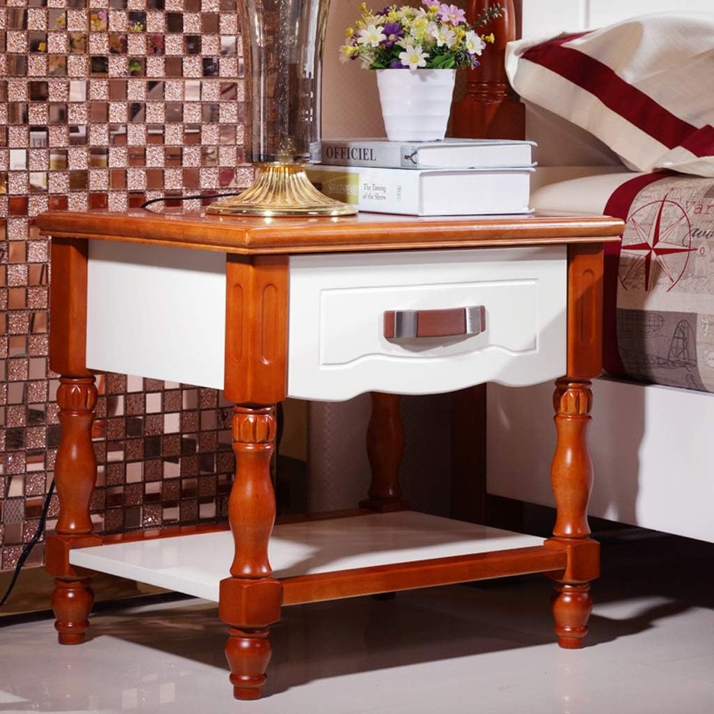 Bedside Table Coffee Table Living Room Table Chest of Drawers All Solid Wood Hotel Oak Easy