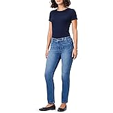 NIC+ZOE Women's 28" Mid Rise Straight Pocket Jeans