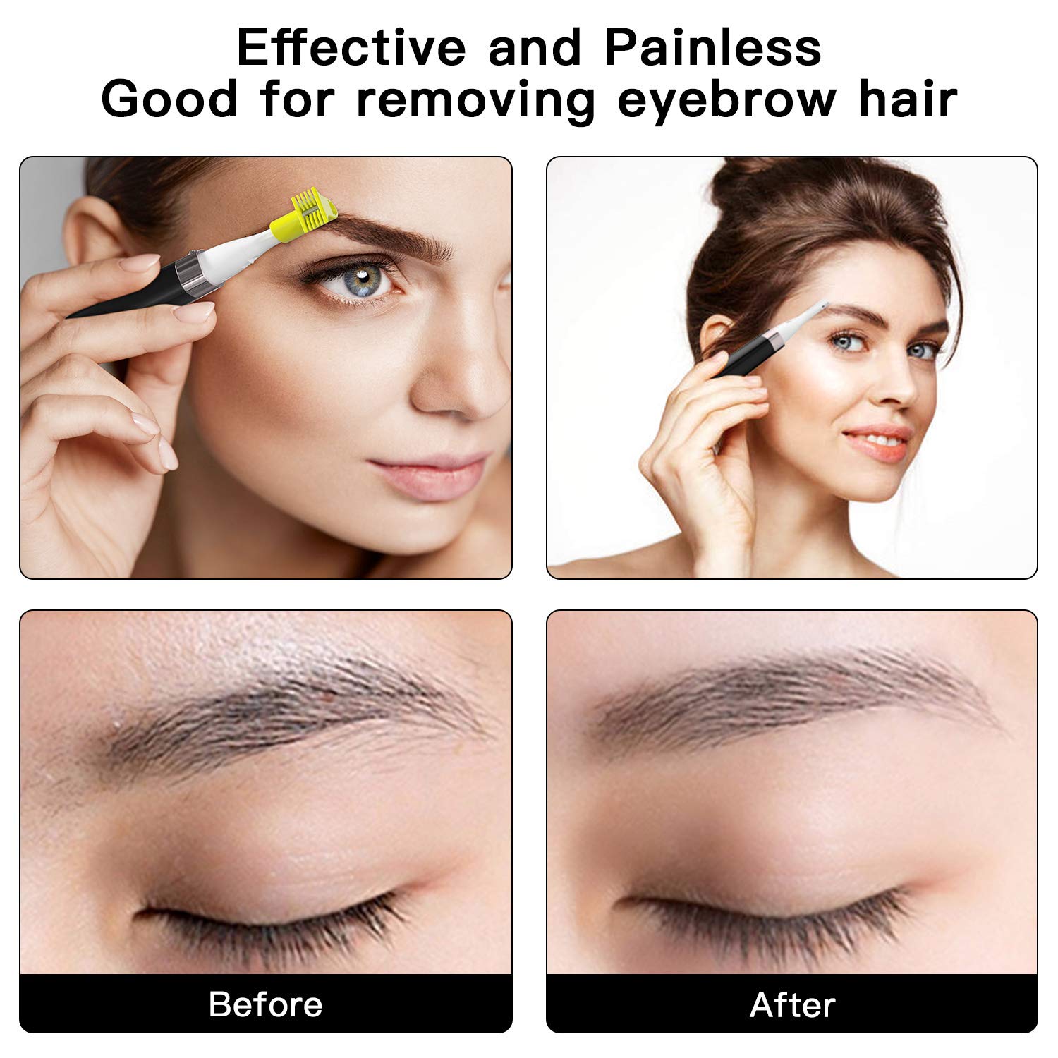 Eyebrow Trimmer Electric Eyebrow Razor for Women Face Shavers Electric