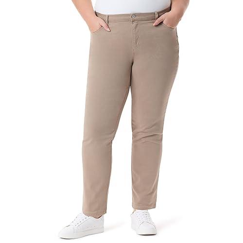 Gloria Vanderbilt Womens Amanda Classic High Rise Tapered Jeans