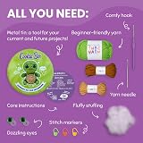 Cookie Box Original Crochet Kit for Beginners Turtle Hugo Amigurumi view 2