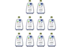 Xetron 10pcs SingleUse Temperature Data Logger 150 Day, Food Truck USB Temp Recorder,Disposable Logger Thermometer Automatic Continuous for Cold Chain Transportation of Medicine and Food